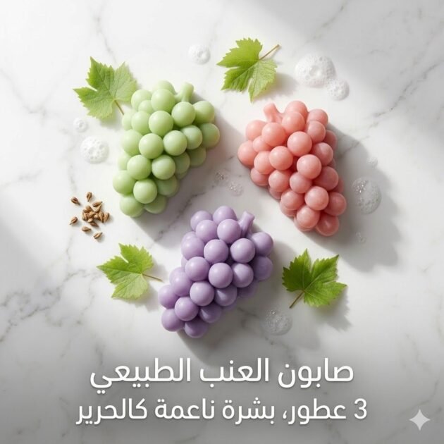 صابون على شكل عنب