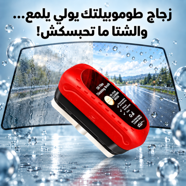 فرشاة  تلميع زجاج السيارة
